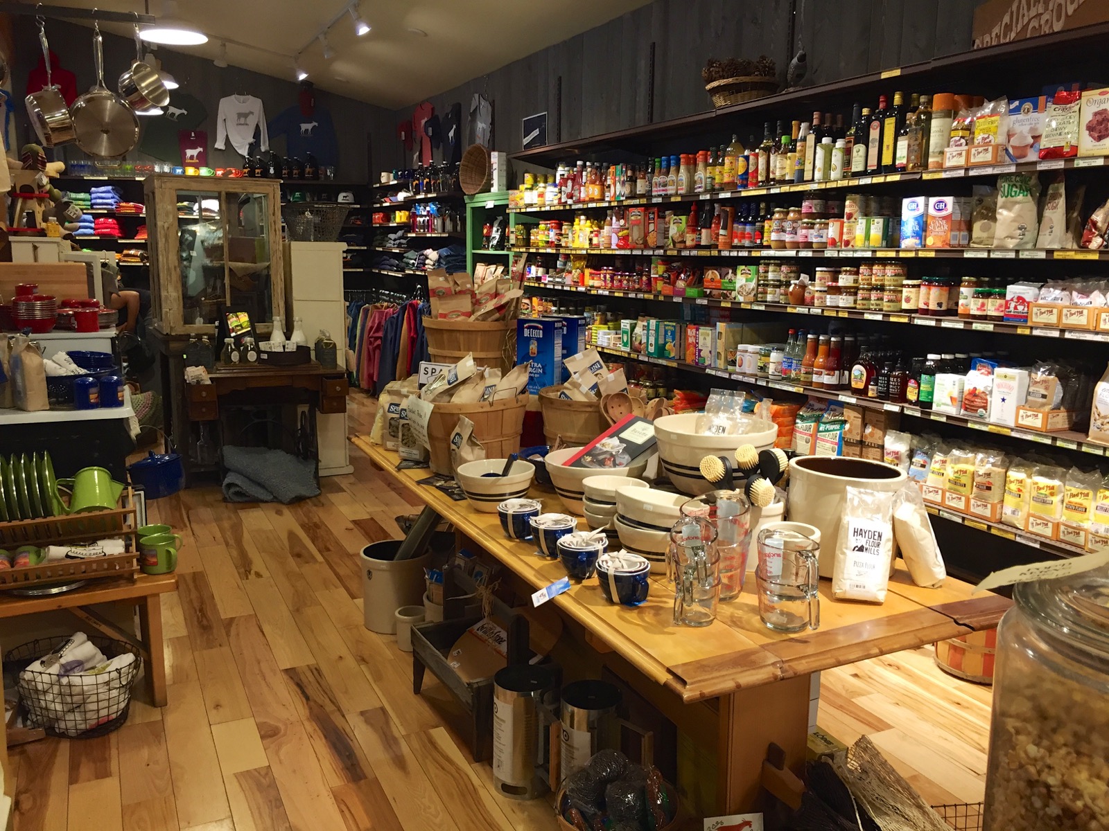 The amazingly well-stocked Mazuma General Store/