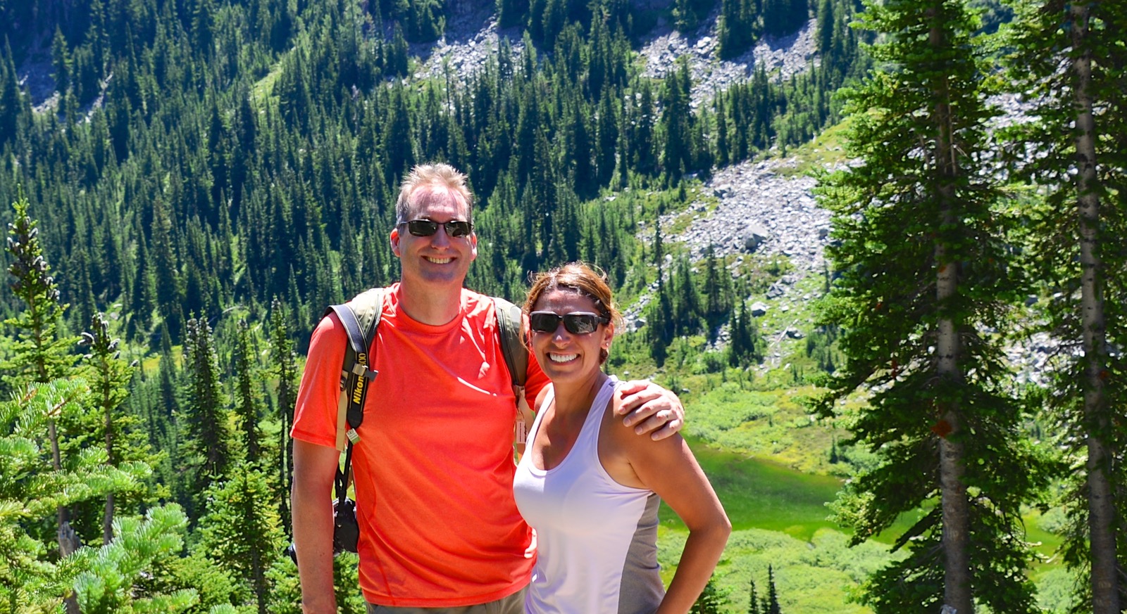 On the way up to Maple Pass/