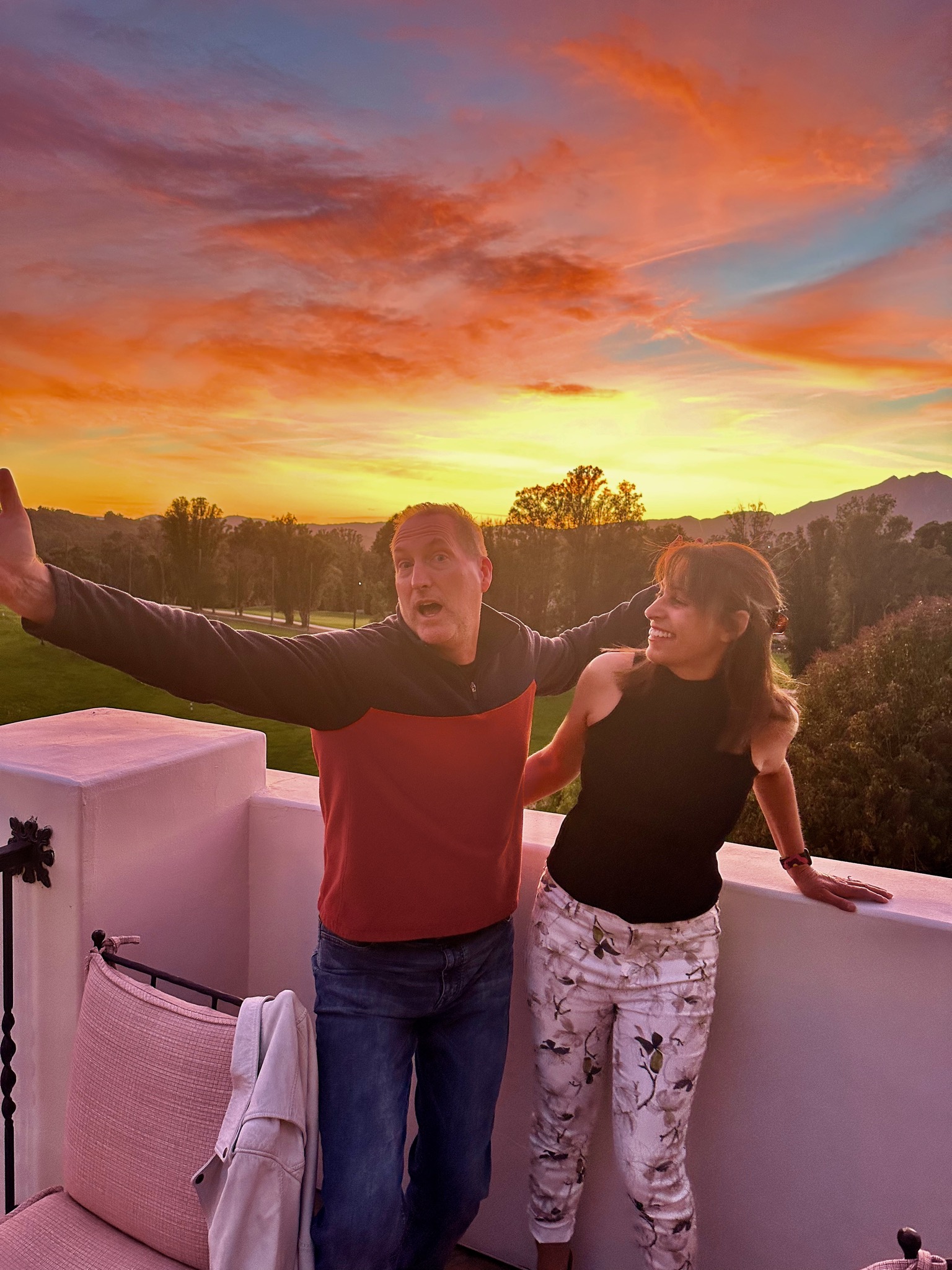 Patio at Olivella restaurant/