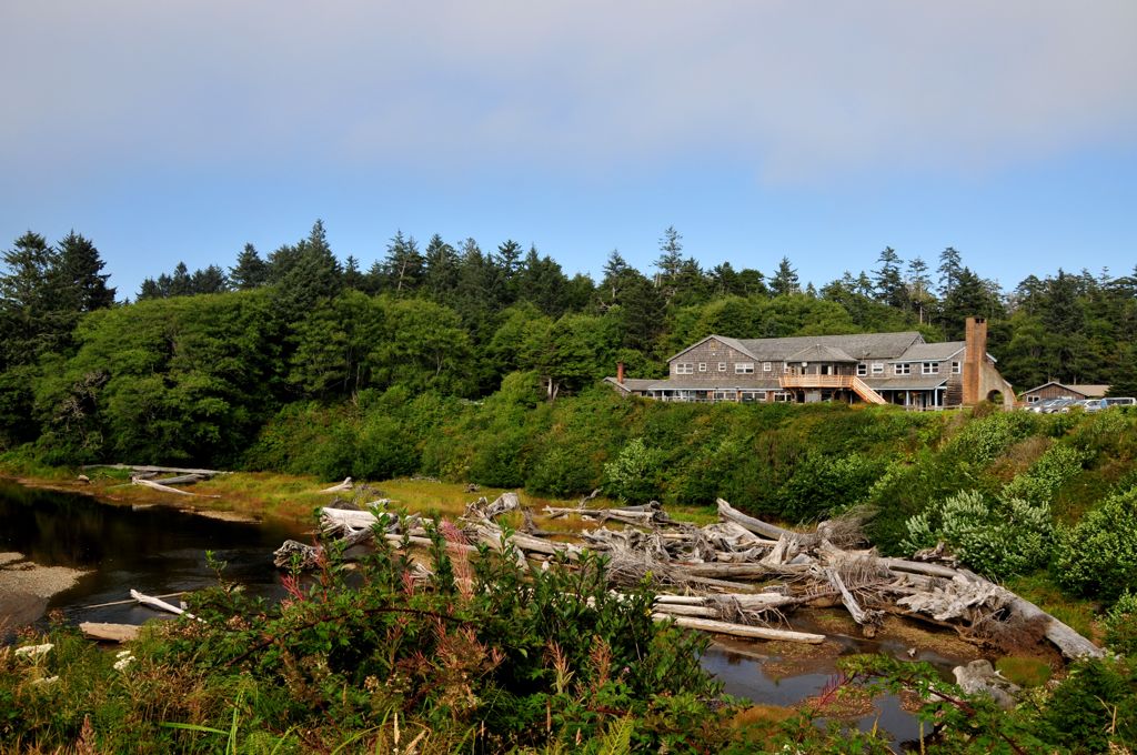 Kalaloch Lodge from the beach/