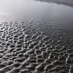 Funky sand patterns
