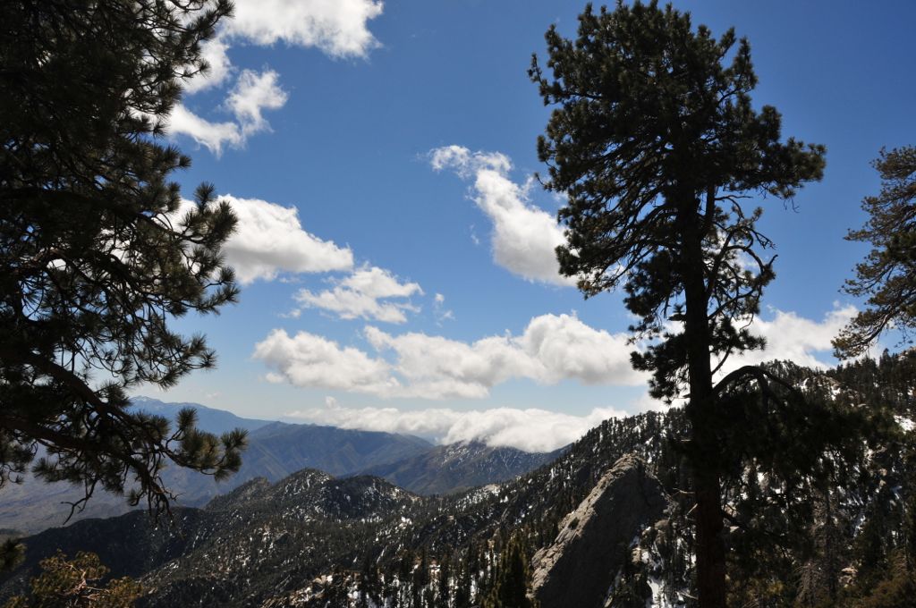 The valley view from the top/