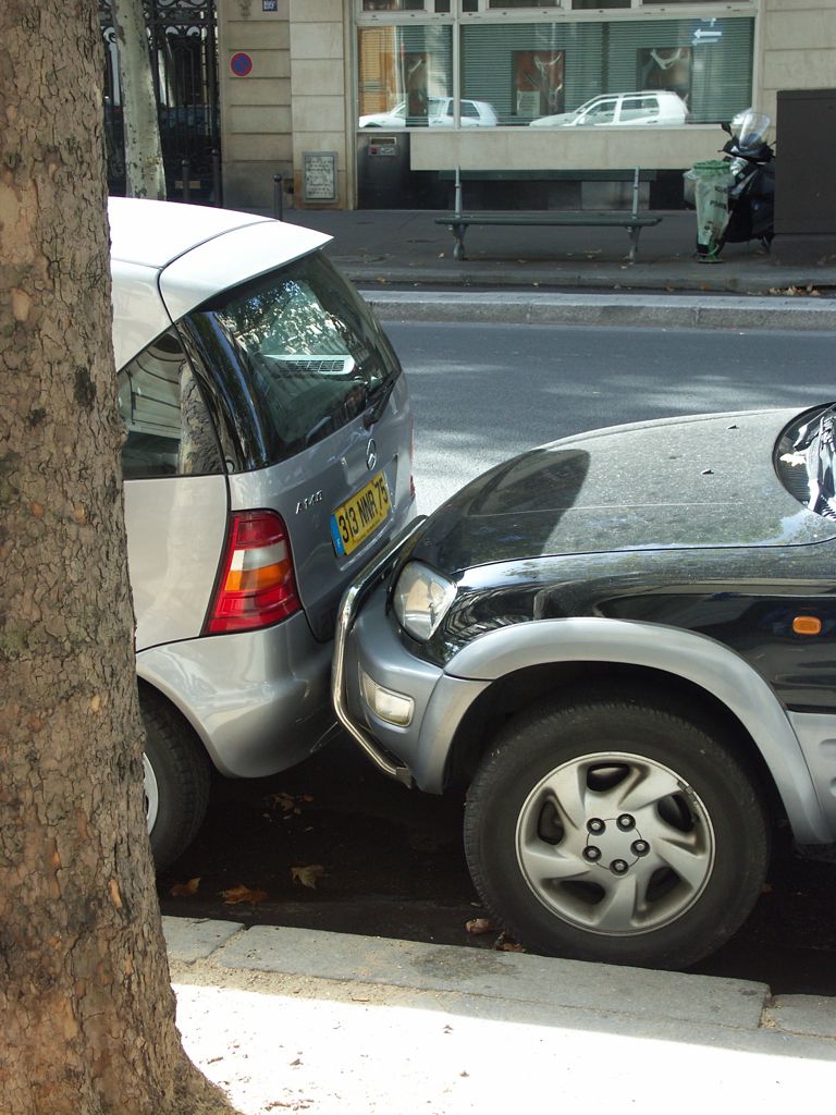 Interesting parking skills/
