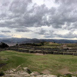 Sacsayhuamán ruins, just above Cuzco/
		    