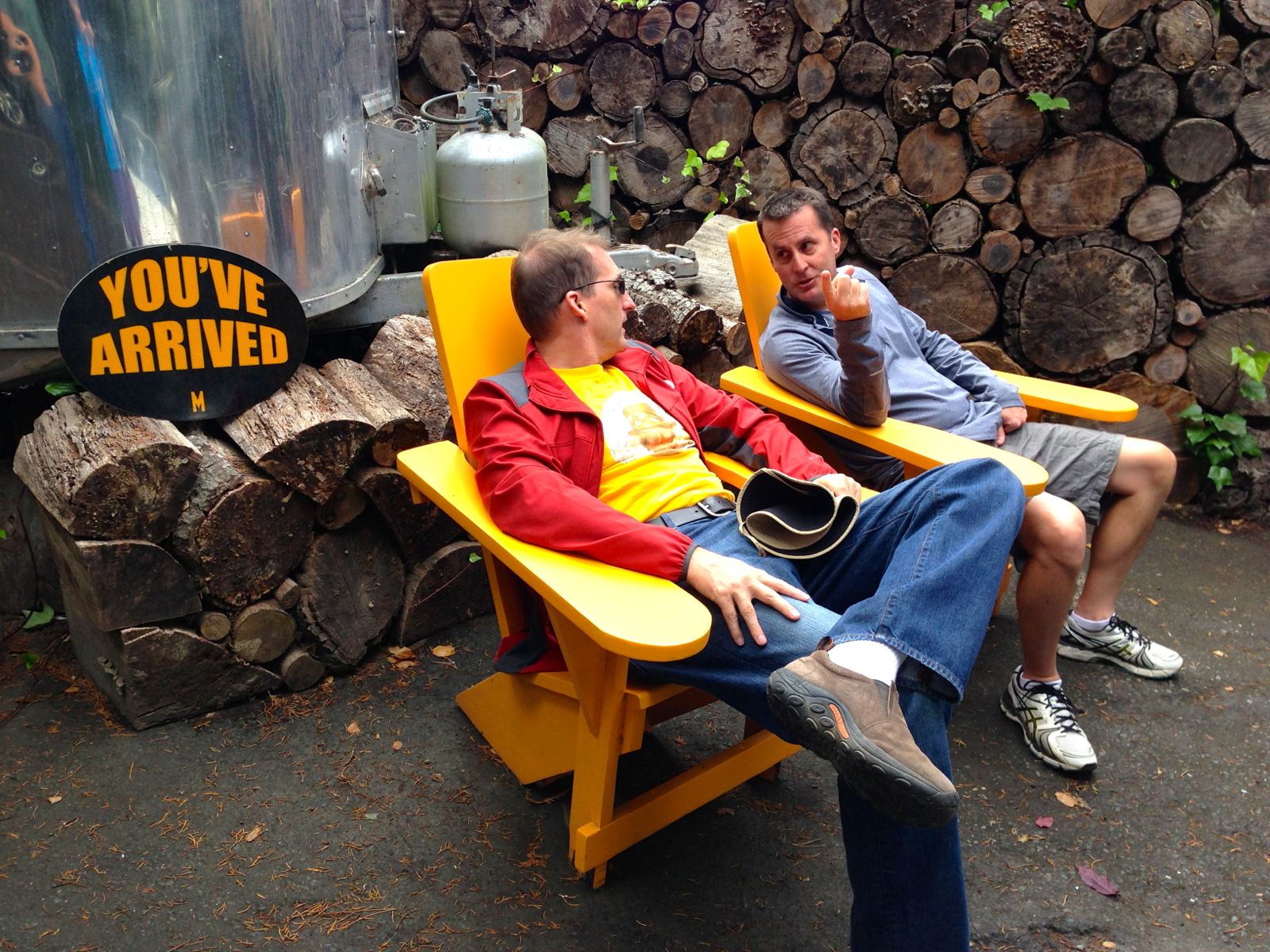 Barry &amp; Dan discussing something very important/