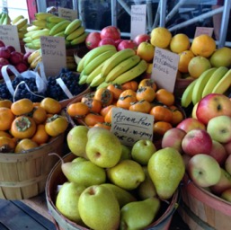 Beautiful veggies at Point Reyes Station/
		    