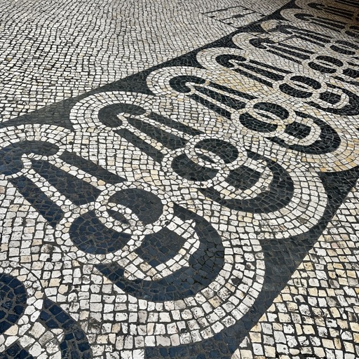 Frank & beans mosaic work/
		    R. Garrett 104, 1200-445 Lisboa, Portugal