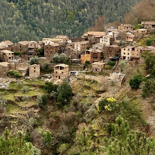 Fully restored village of Talasnal/
		    