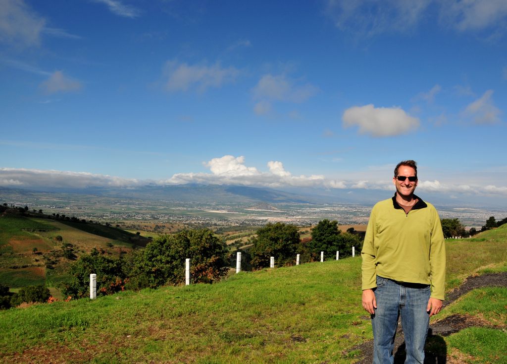 Looking back towards México DF/