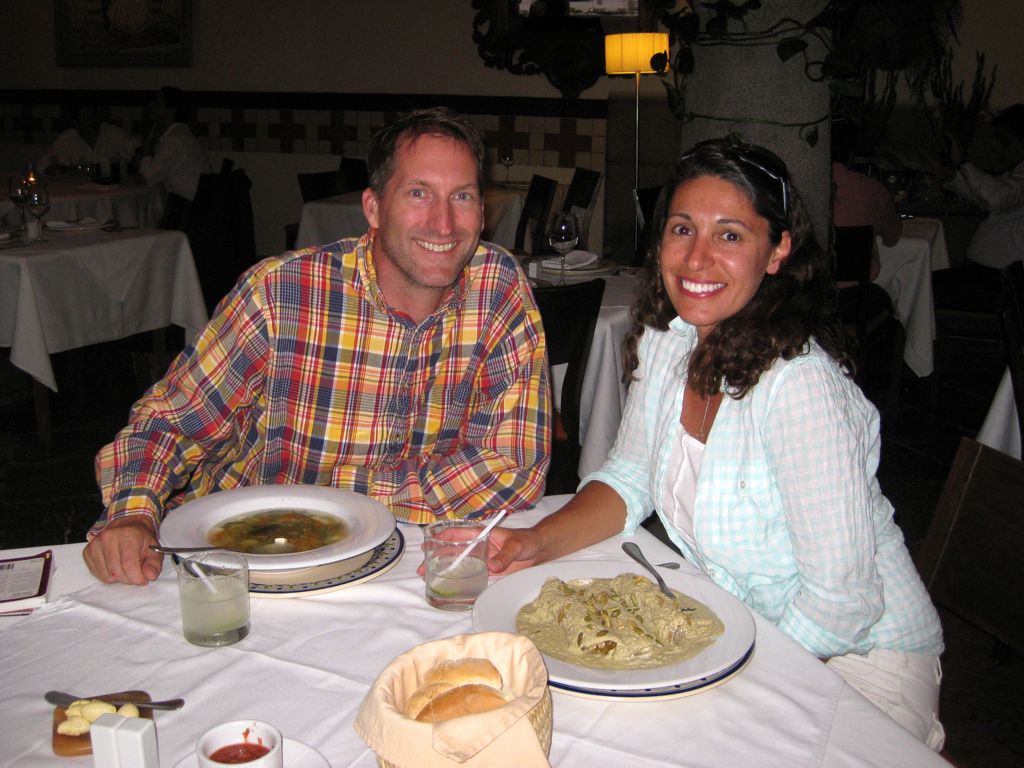 Pumpkin seed mole... can't say it was good! :(/