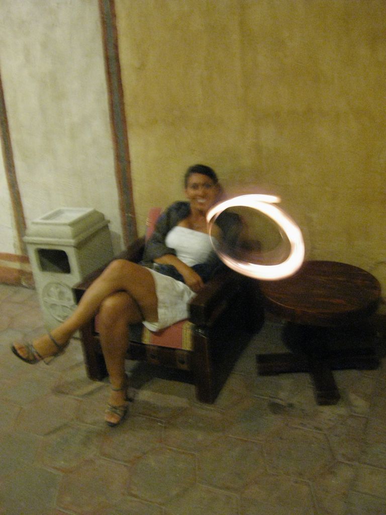 Drunken kids playing with the camera/