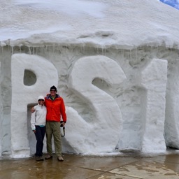 NPS' 100th anniversary ice sculpture/
		    