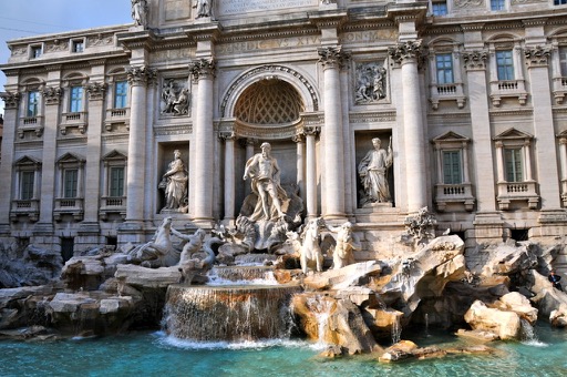 Trevi Fountain (Fontana di Trevi) - Rome, Italy