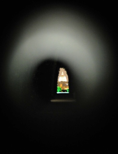 View of Saint Peter's Basilica thru the keyhole at 
	Hole of Rome, Piazza dei Cavalieri di Malta - Rome, Italy