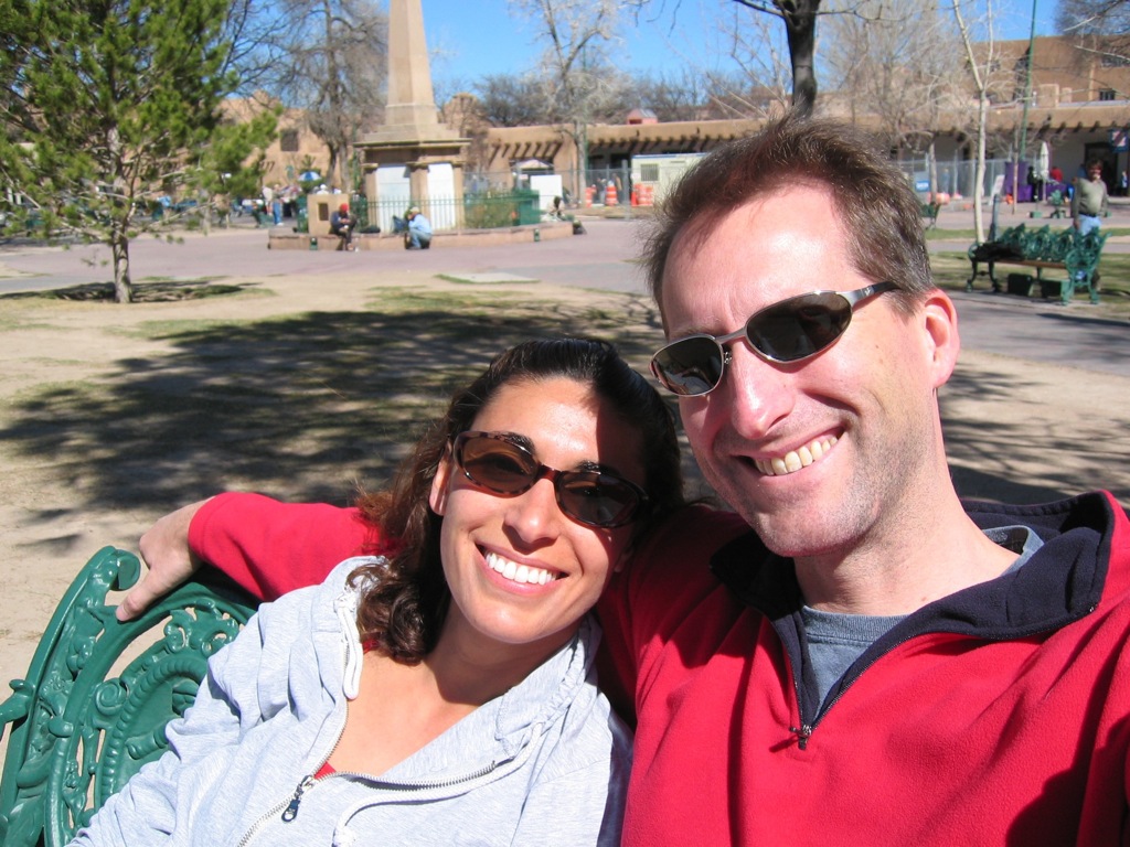 Santa Fé's main square/