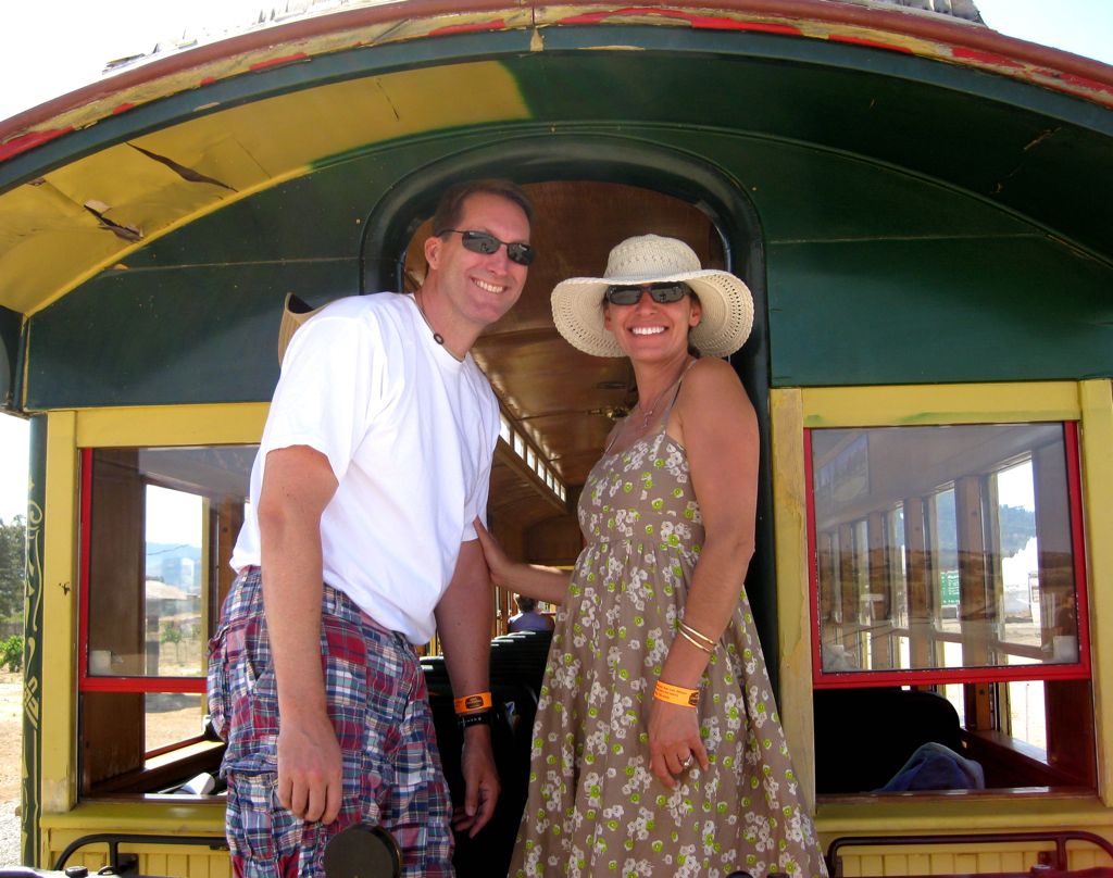 Disney train restored by the ranch/