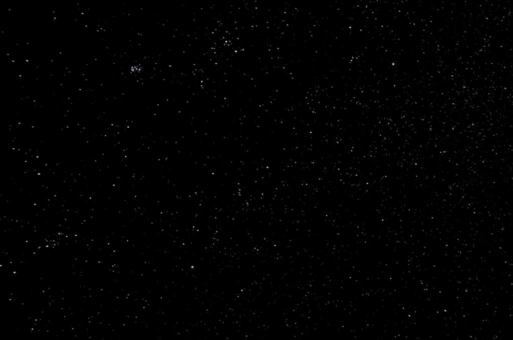 Super starry sky without the moon and any light pollution/