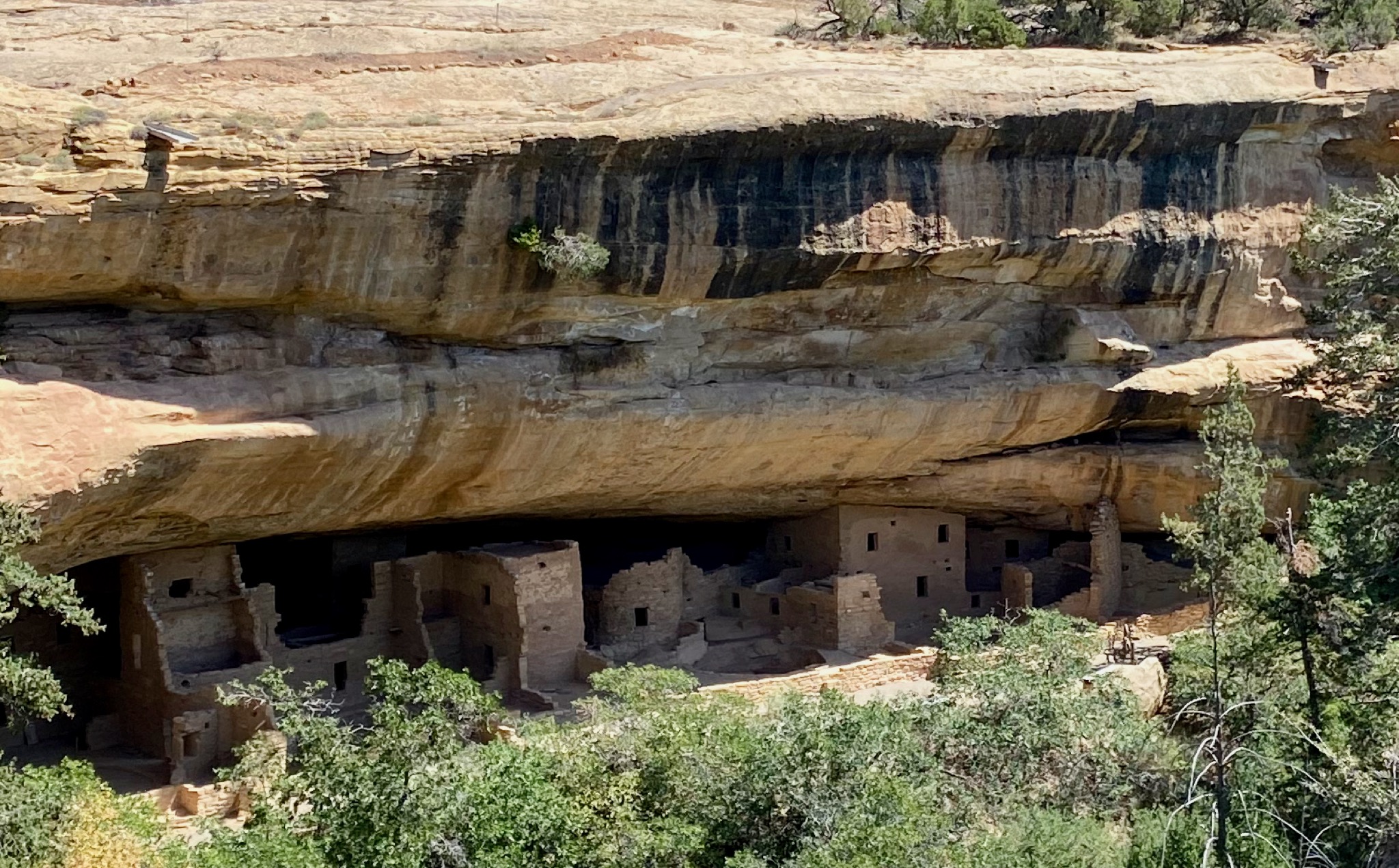 Houses in the cliffs/