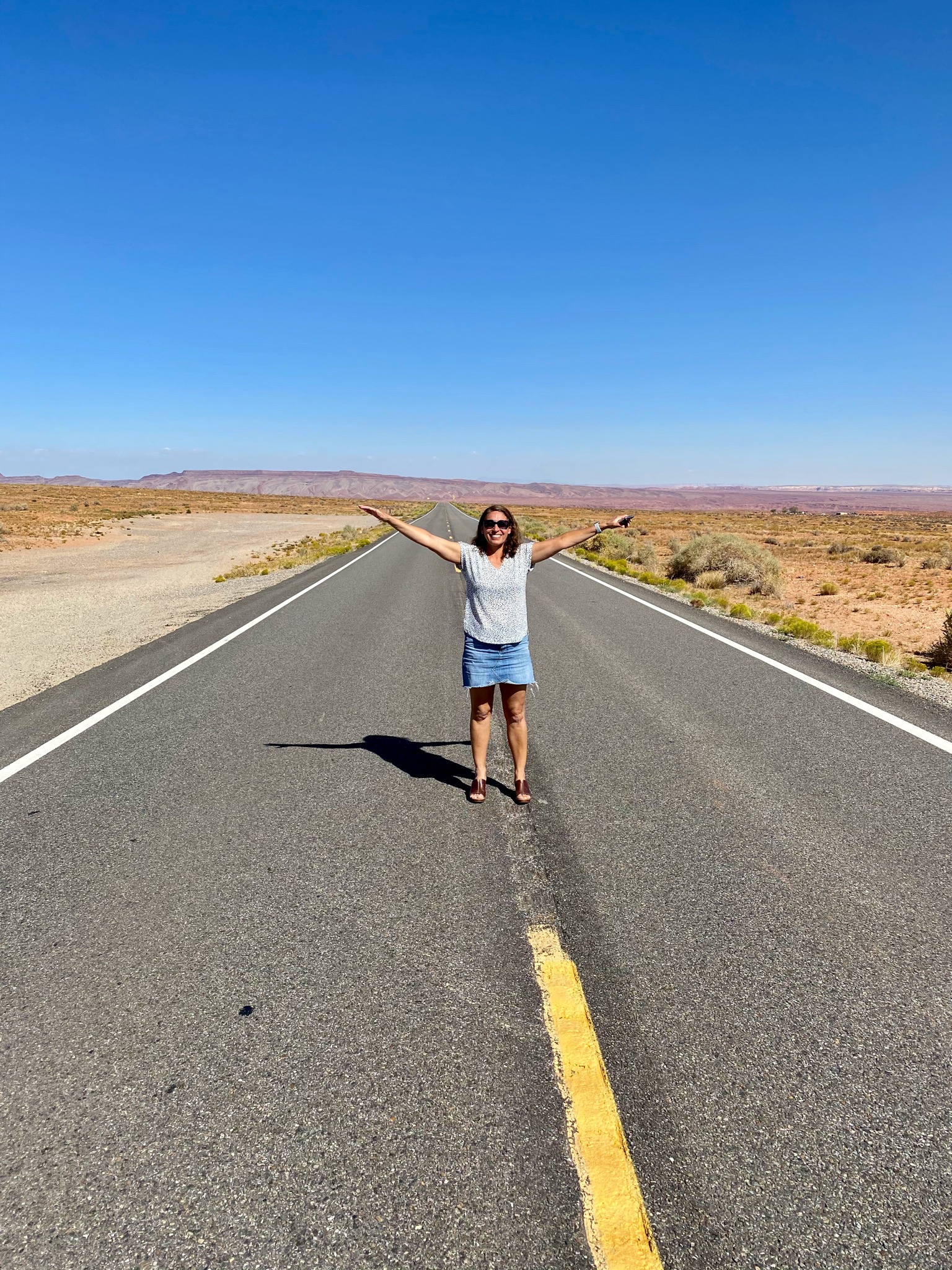 Another lonely road back to Utah/