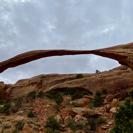 Landscape Arch... before the rest of it collapses :(/
		    