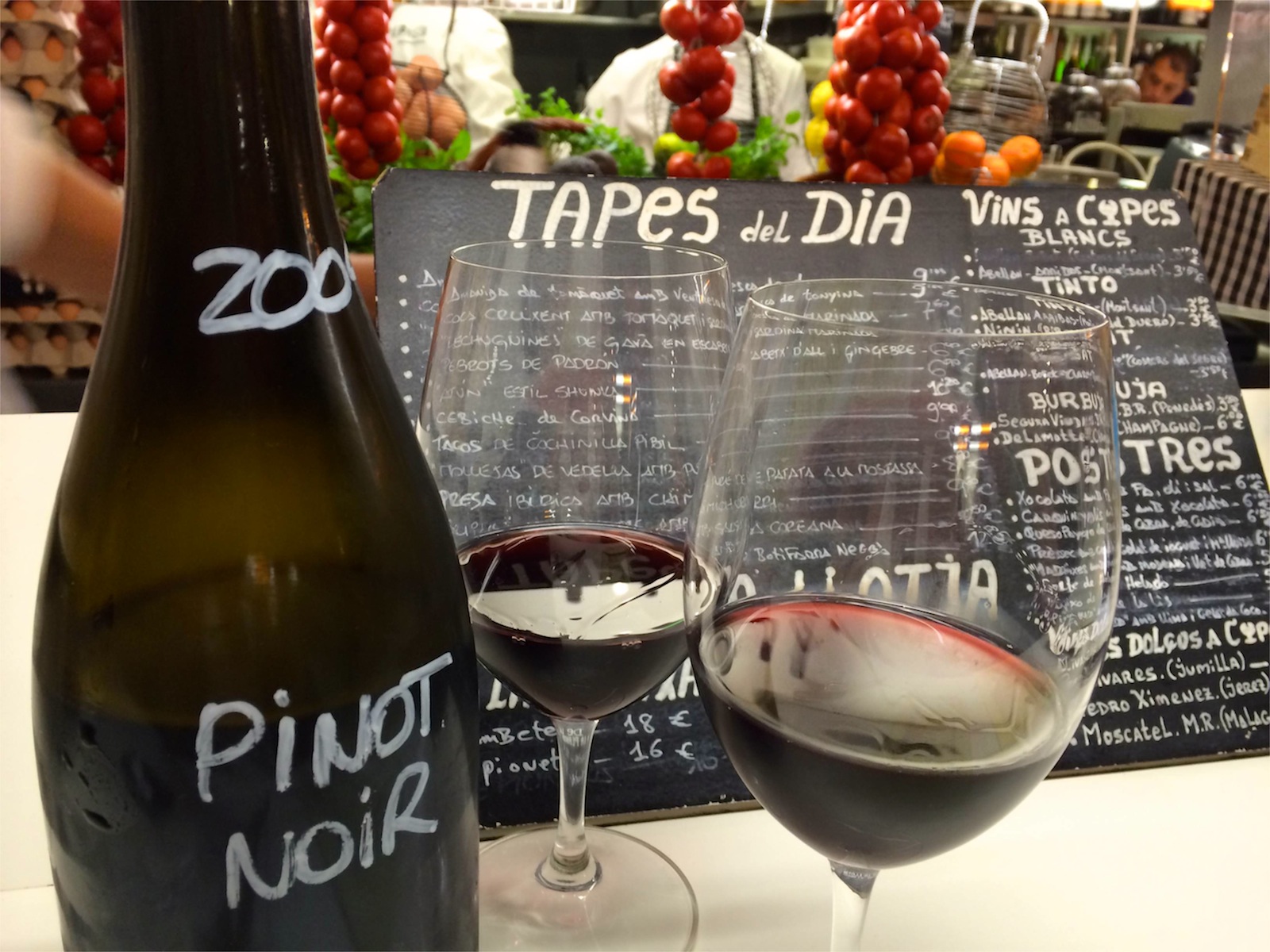 Tapas 24: Fancy label? Not so much! (The wine was amazing)/