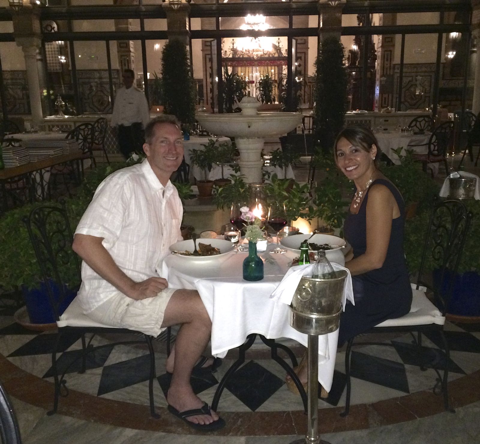 Thanx for the dinner, Andrew Harper!/