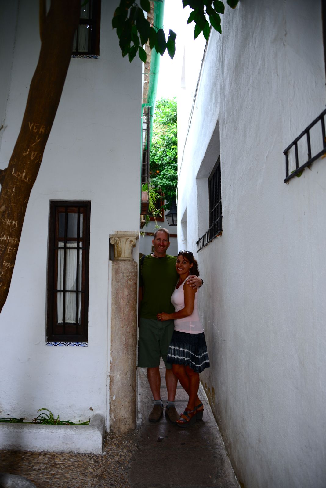Teeniest street in Córdoba/