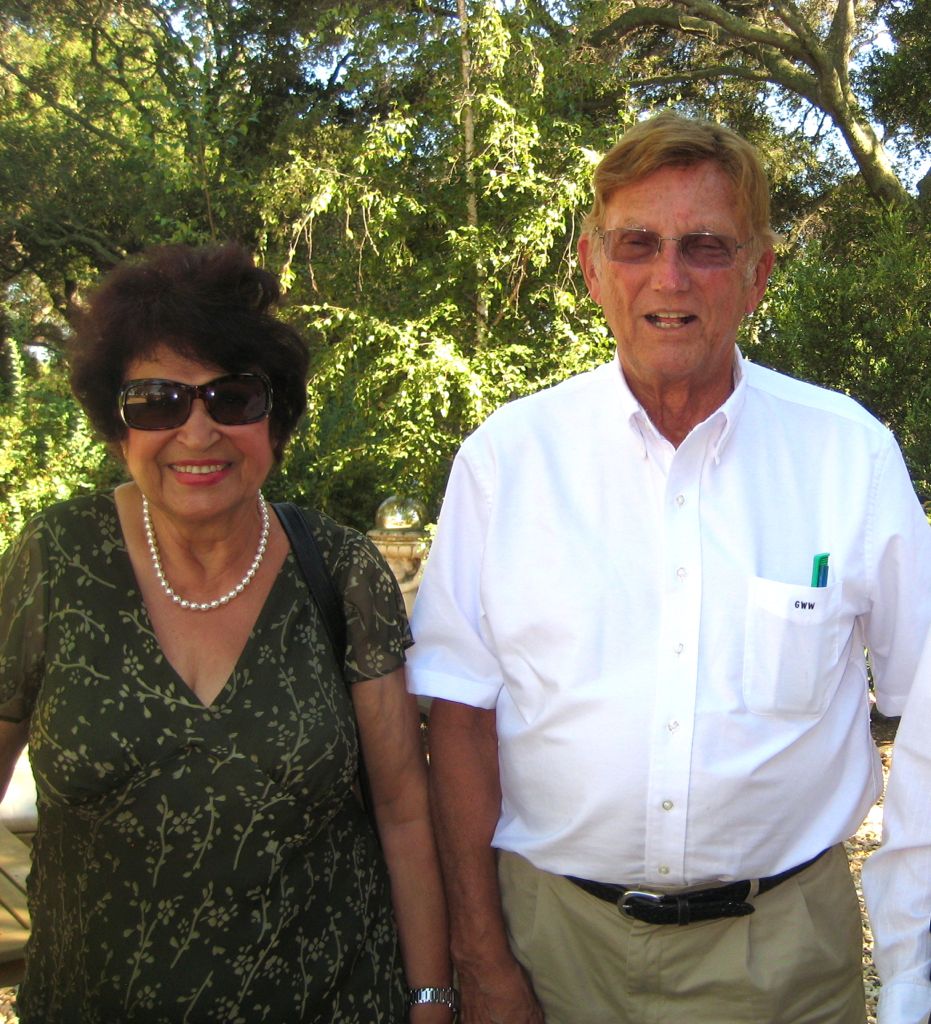 Mom & Dad, thank you for coming all the way out to be with us./