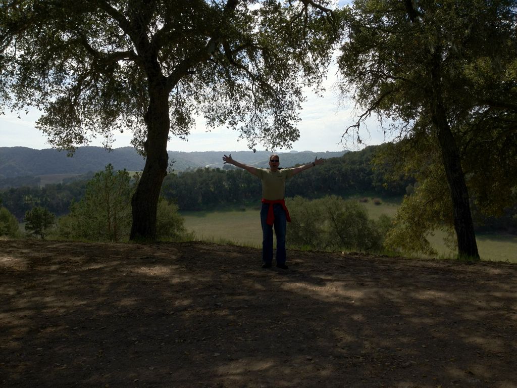 A year earlier: Theresa, we want to get married on top of our dirt!/