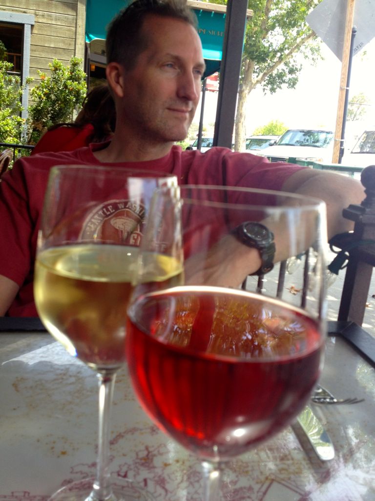 Dan pondering how he got trapped!/