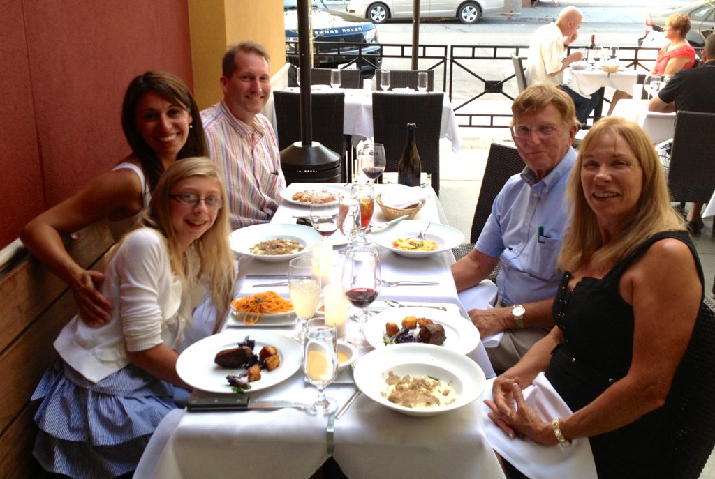 Pre pre dinner with the Waylonis clan/