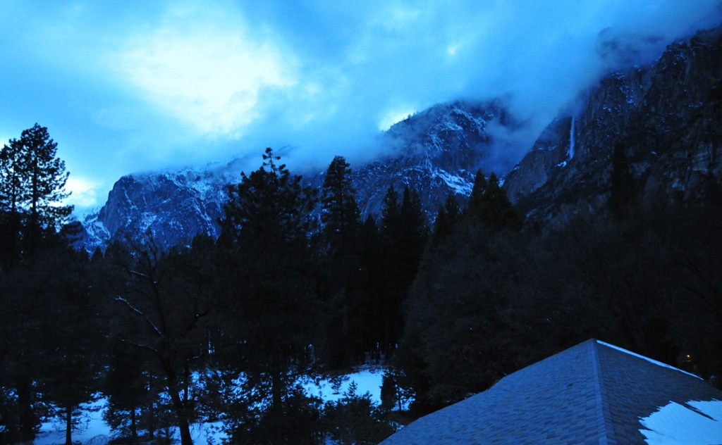 The view out of our room/