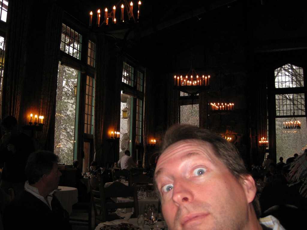 Its snowing outside/