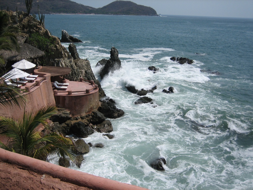 View out of our room/